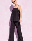 The Lana Linen Tank + Pants Set - Sold Separately