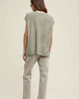 The Lani Sage Sweater Vest