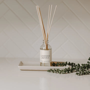 The Lavender & Sage Reed Diffuser