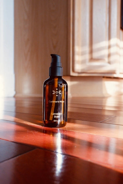 The Lavender Rose Glow Oil by Cashmere Moon