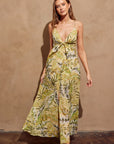 The Lilah Knot Maxi Dress