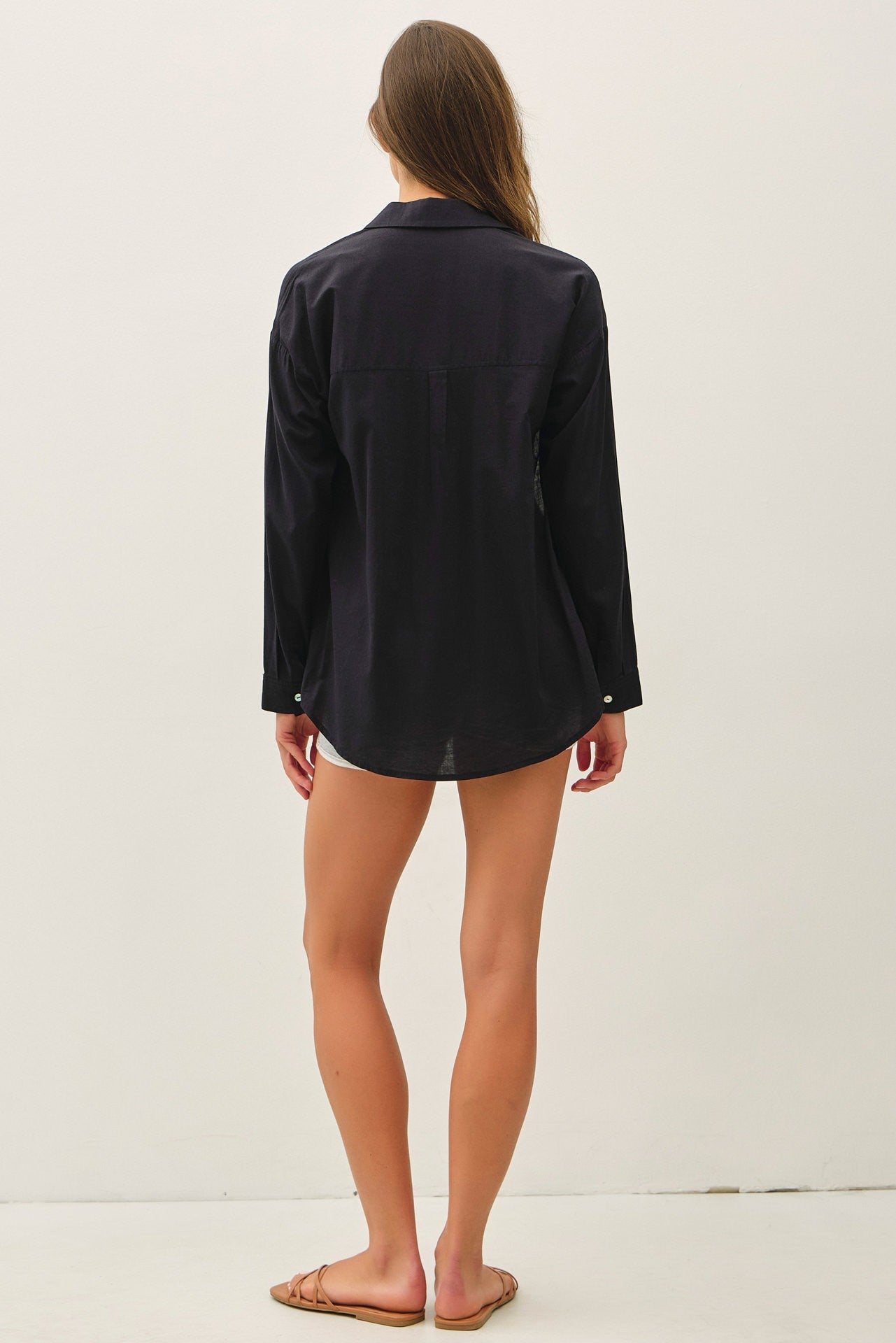 The Logan Black Button Up Shirt