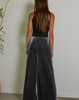 The Luminara Lurex Wide Leg Pants