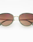 The Luna Emerald Green Acetate Cat Eye Sunglasses
