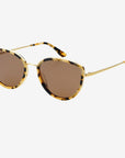 The Luna Milky Tortoise Acetate Cat Eye Sunglasses
