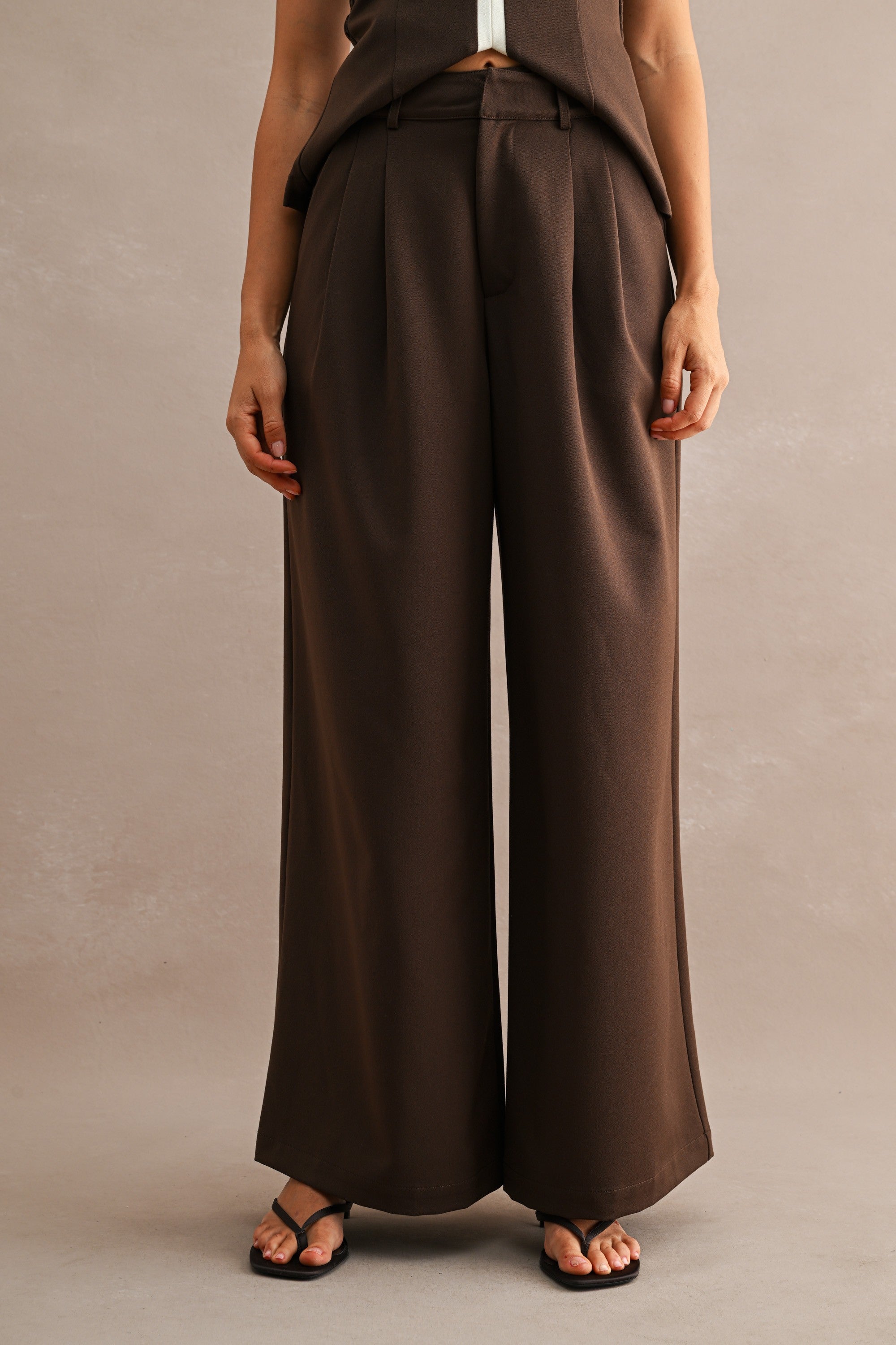 The Rylan Contrast Top + Pant Set - Sold Separately