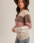 The Maggie Color Block Sweater