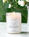 The Maid of Honor Candle by The Dancing Wick Candles