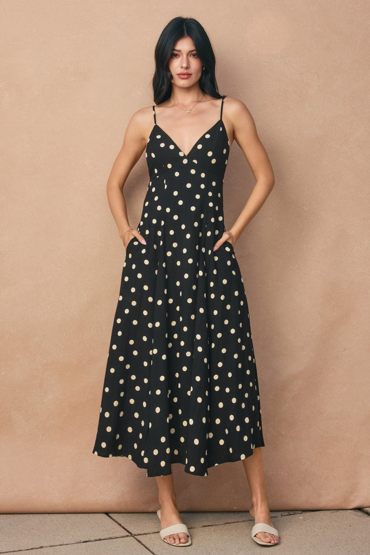 The Maisey Polka Dot Open Back Dress Thread + Seed The Maisey Polka Dot Open Back Dress Thread + Seed