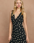 The Maisey Polka Dot Mini Dress