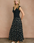 The Maisey Polka Dot Maxi Skirt