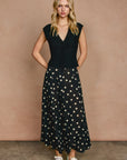 The Maisey Polka Dot Maxi Skirt