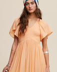 The Maisie Smocked Midi Dress