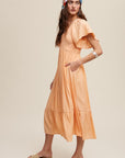 The Maisie Smocked Midi Dress