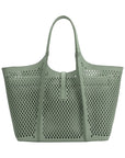 The Malia Laser Cut Tote Bag
