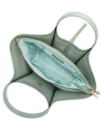 The Malia Laser Cut Tote Bag