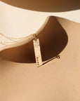 The Mama Bar Necklace by Token Jewelry