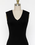 The Marcy Essential Double Layer Cotton V-Neck Tank