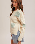 The Maren Seashell Pullover Sweater