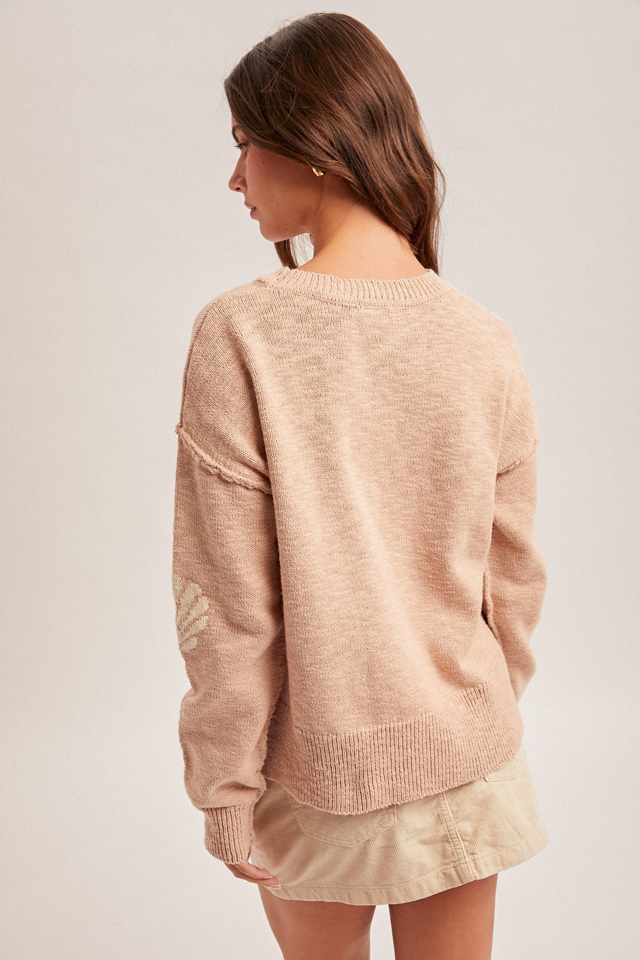 The Maren Seashell Pullover Sweater