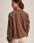 The Margot Plaid Crop Jacket