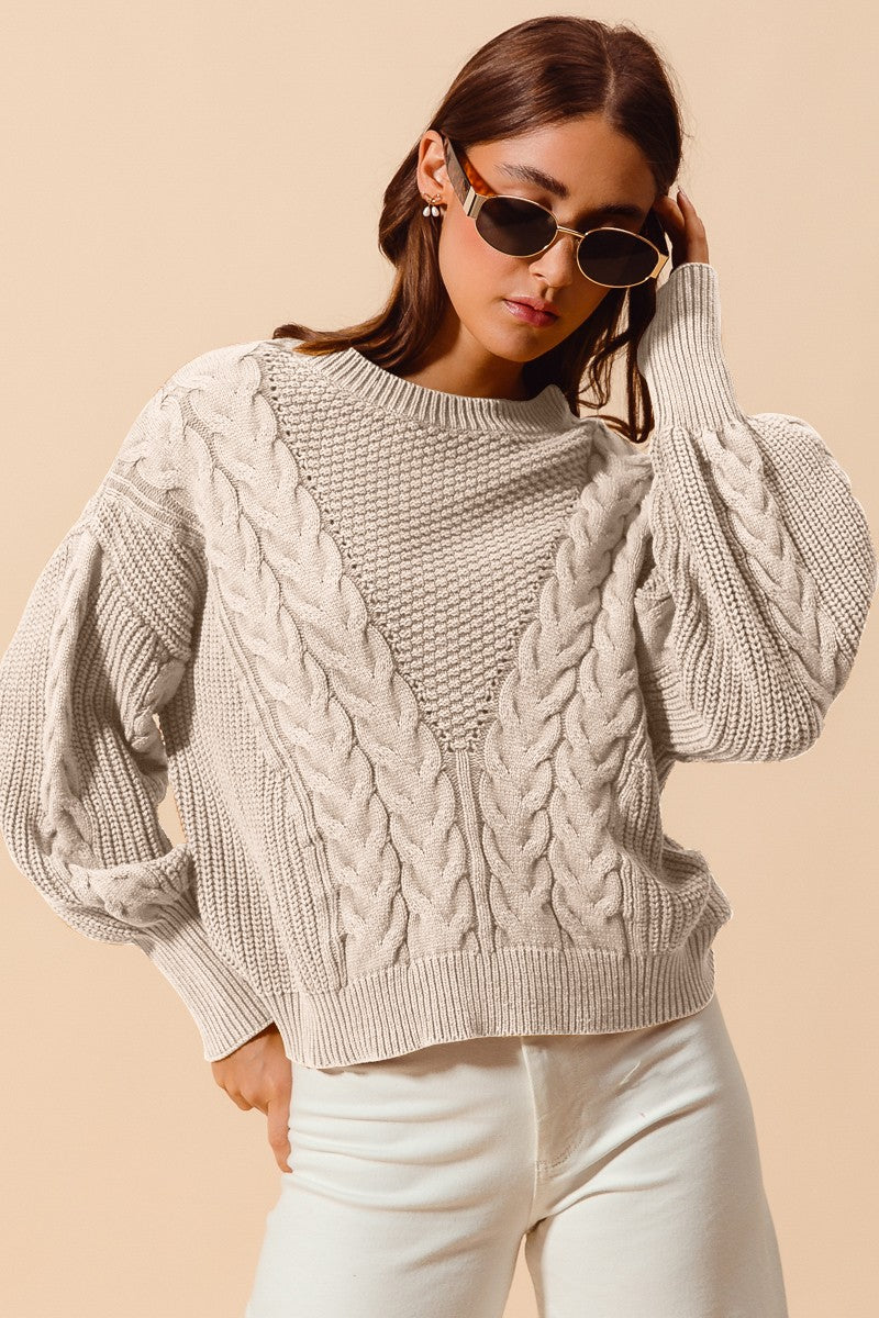 The Margot Cable Sweater