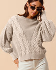 The Margot Cable Sweater