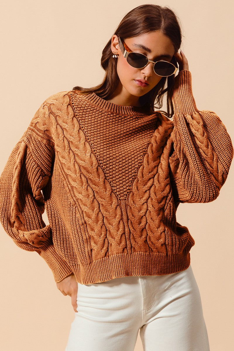 The Margot Cable Sweater