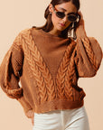 The Margot Cable Sweater