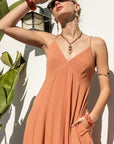The Marianna Tie Back Maxi Dress