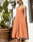 The Marianna Tie Back Maxi Dress