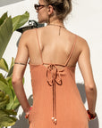 The Marianna Tie Back Maxi Dress