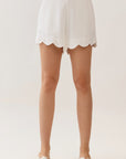 The Marie Wave Hem Shorts