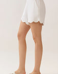 The Marie Wave Hem Shorts