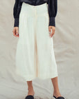 The Marta Linen Cropped Pants
