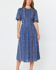 The Matilde Eyelet Embroidered Maxi Dress