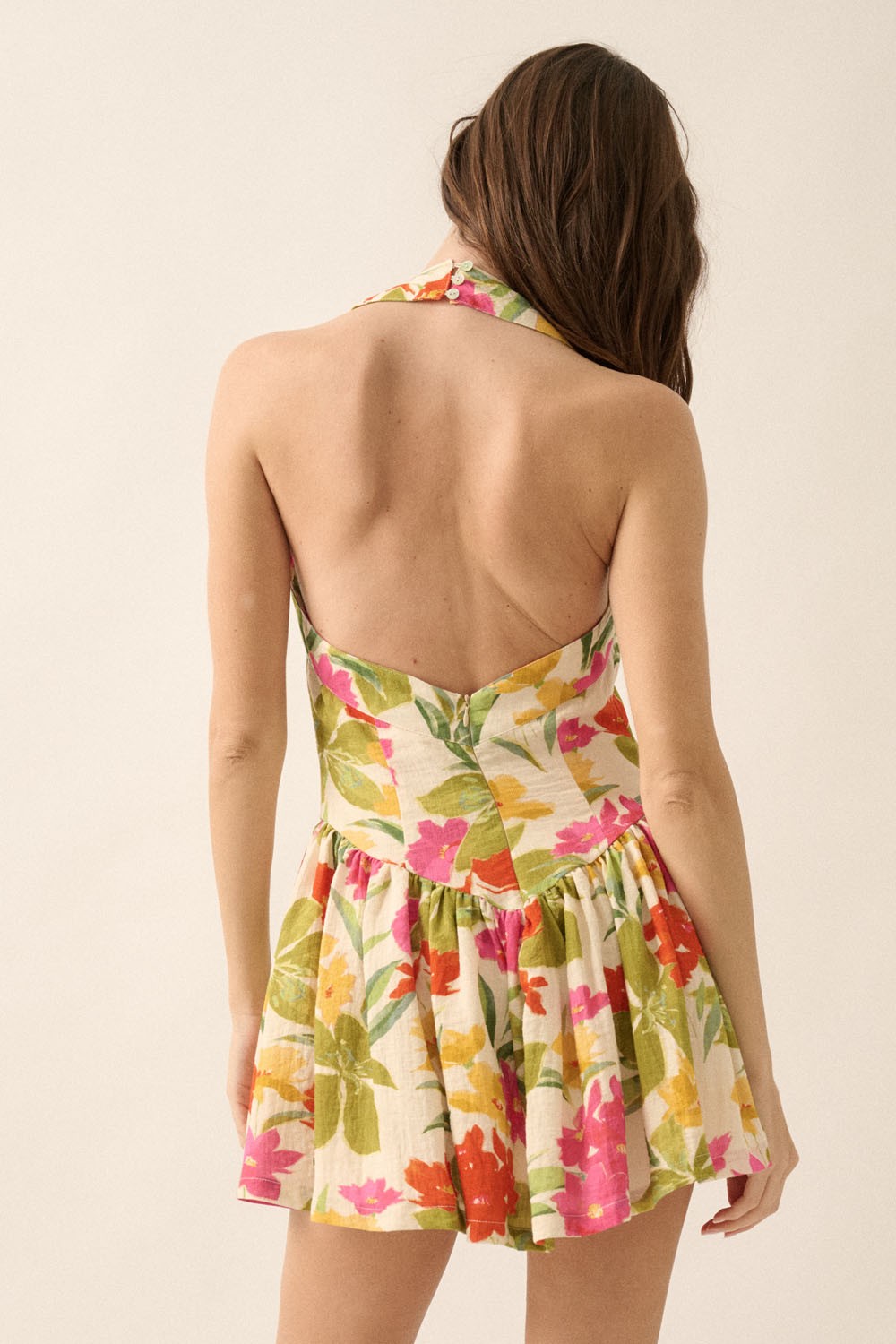 The Meadow Floral Mini Dress