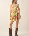 The Meadow Floral Mini Dress