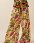 The Meadow Floral Convertible Top + Pant Set - Sold Separately