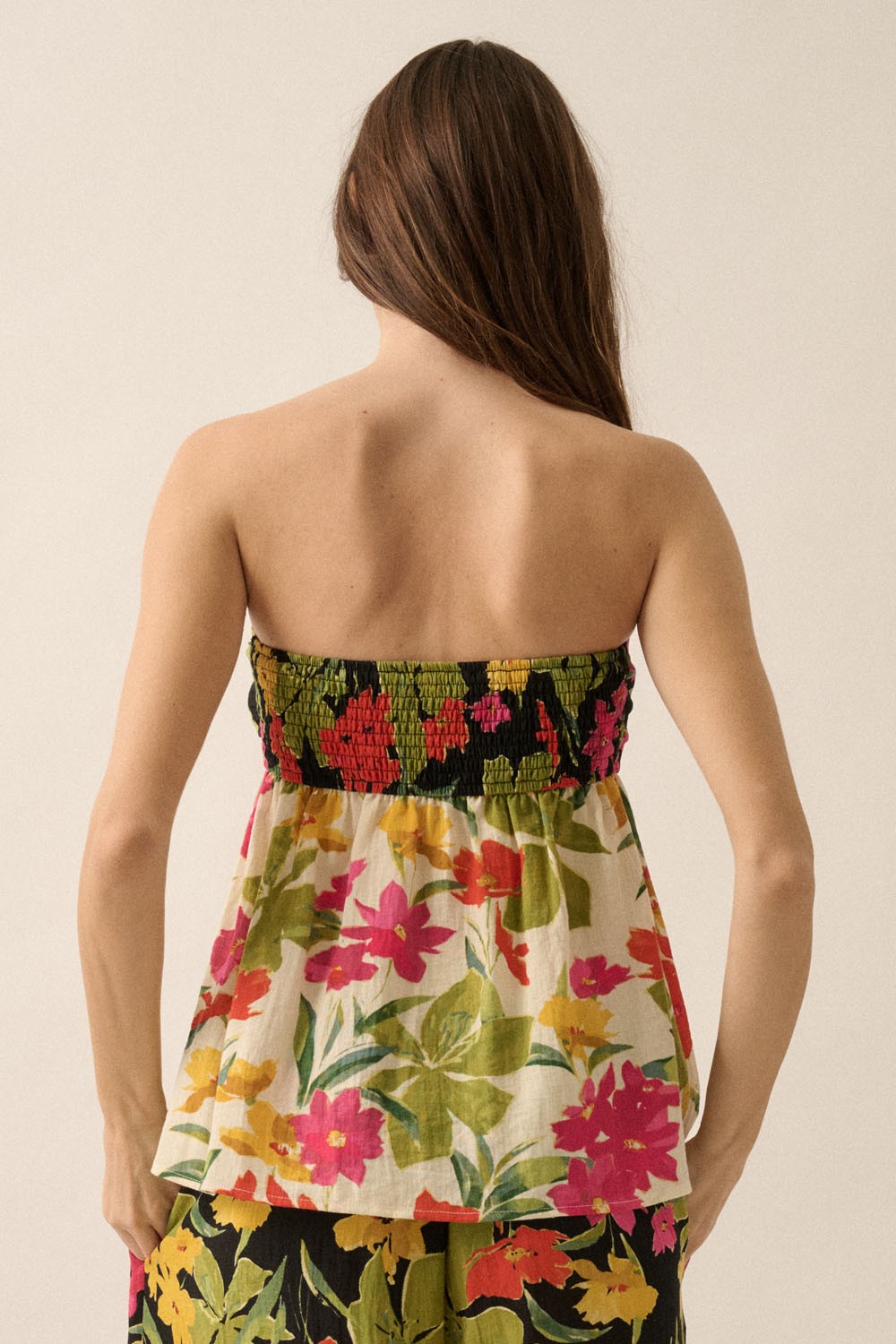 The Meadow Floral Convertible Top + Pant Set - Sold Separately