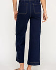 The Meara Denim Vest + Pants Set - Sold Separately