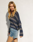 The Midge Striped Long Sleeve Top