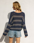 The Midge Striped Long Sleeve Top