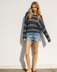 The Midge Striped Long Sleeve Top