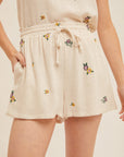 The Mindy Floral Top + Shorts Set - Sold Separately