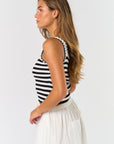 The Moe Striped Tank Top