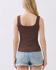 The Mollie Lux Square Neck Tank