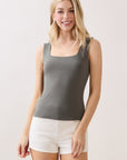 The Mollie Lux Square Neck Tank