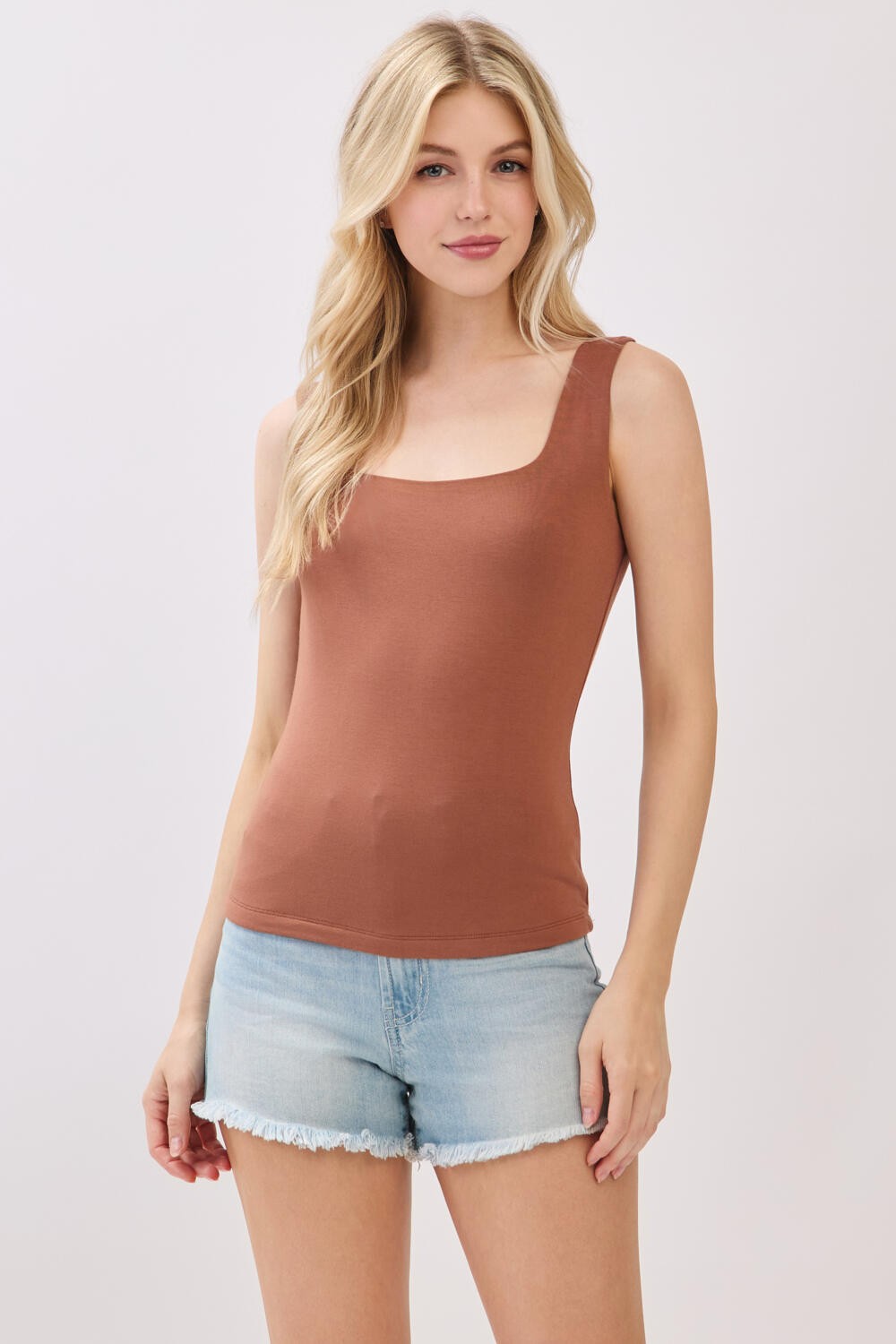 The Mollie Lux Square Neck Tank