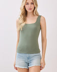 The Mollie Lux Square Neck Tank
